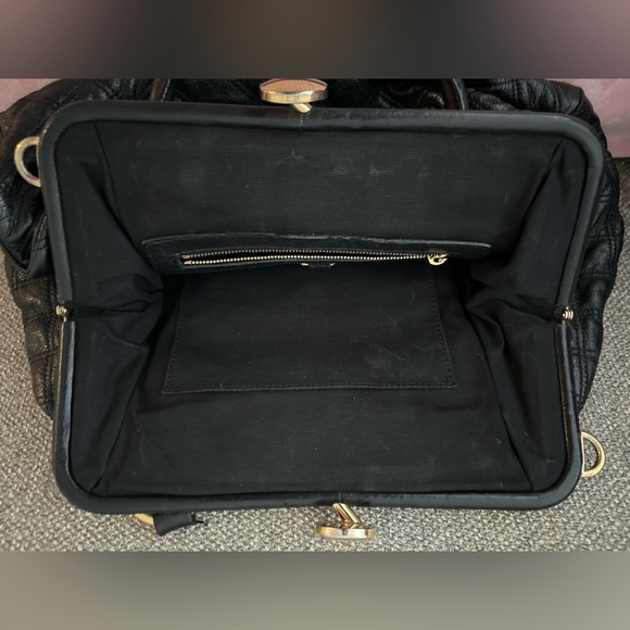 MARC JACOBS ~ ORIGINAL QUILTED LEATHER STAM BAG - Picture 11 of 11